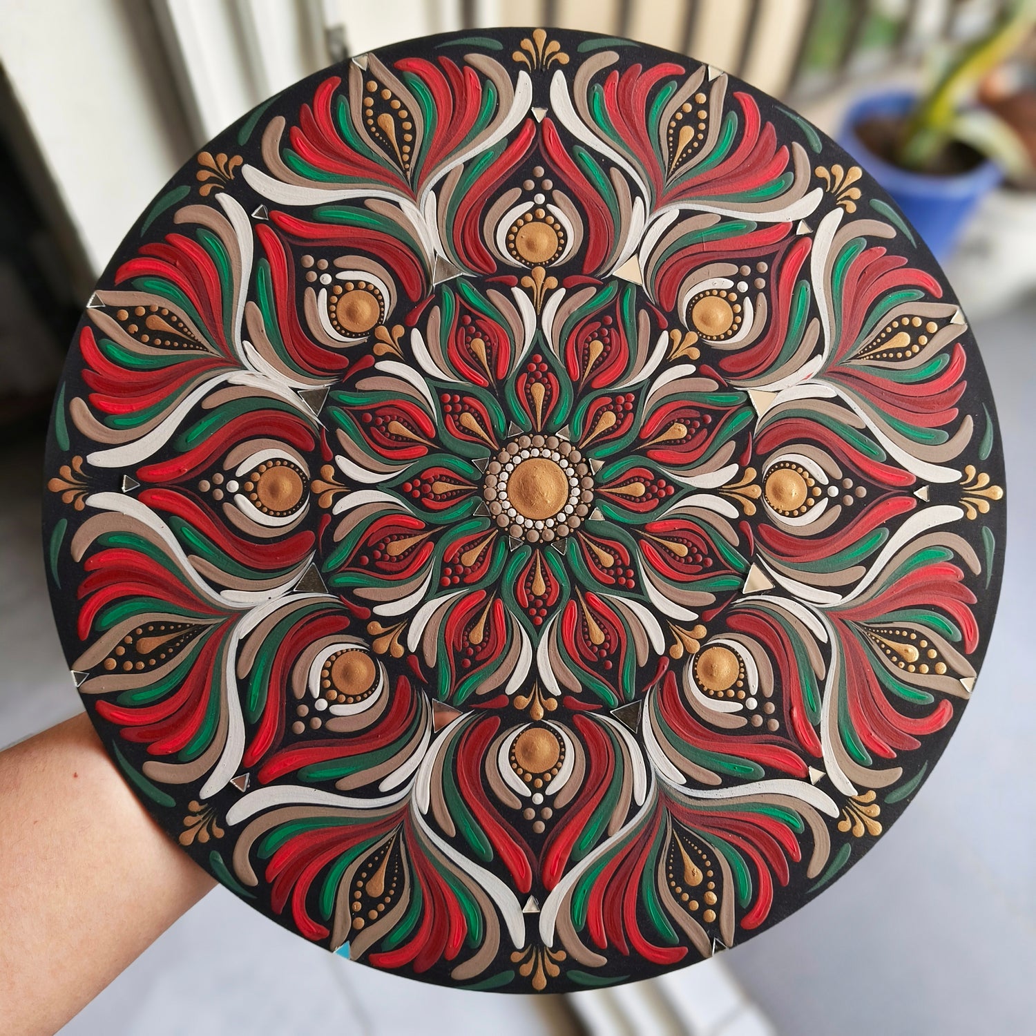 Dot Mandala Paintings