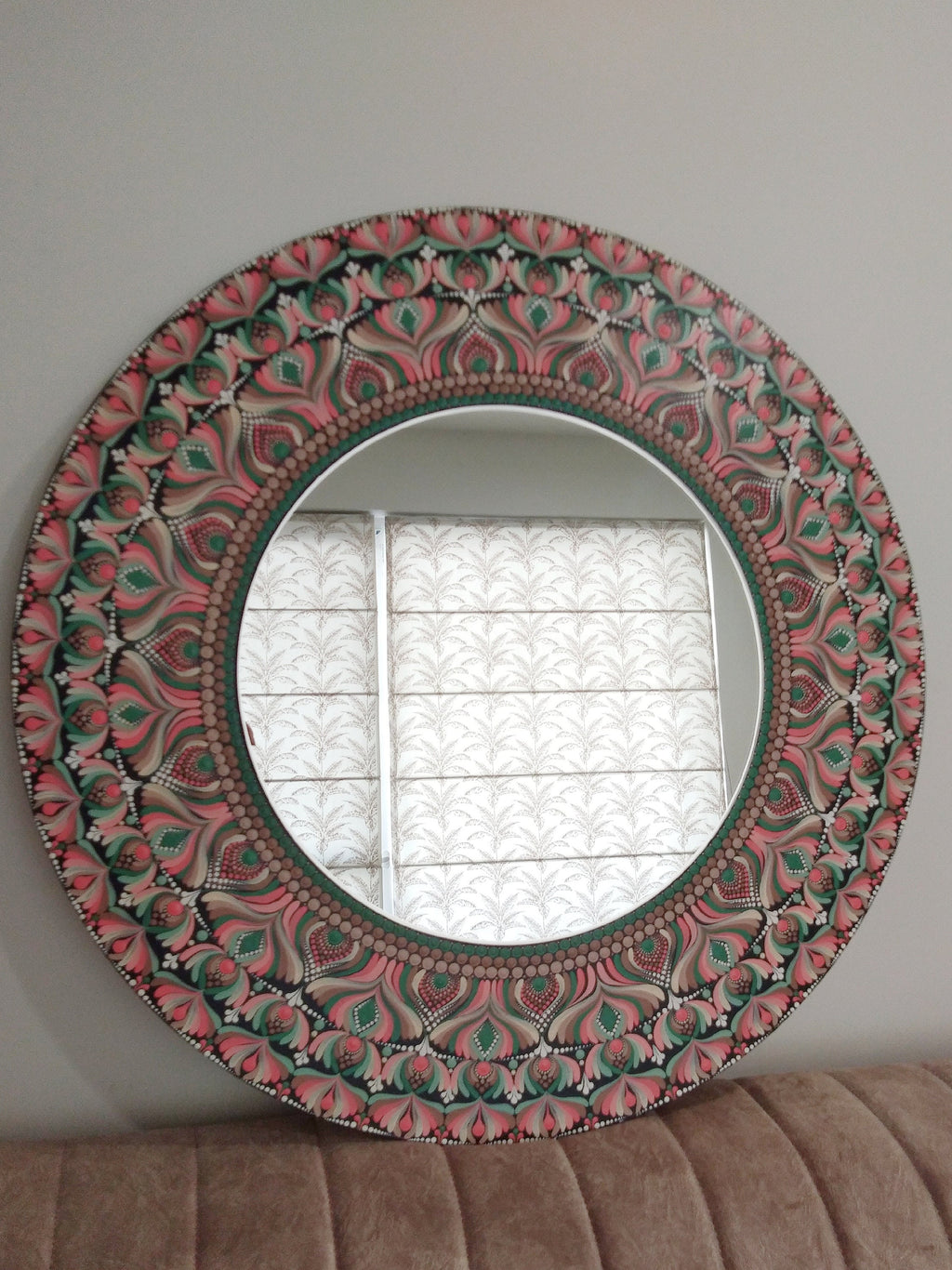 Original Hand-painted Mandala | Dot art painting | Personalized gift | indian art | 24 inches | boho art| Indian art