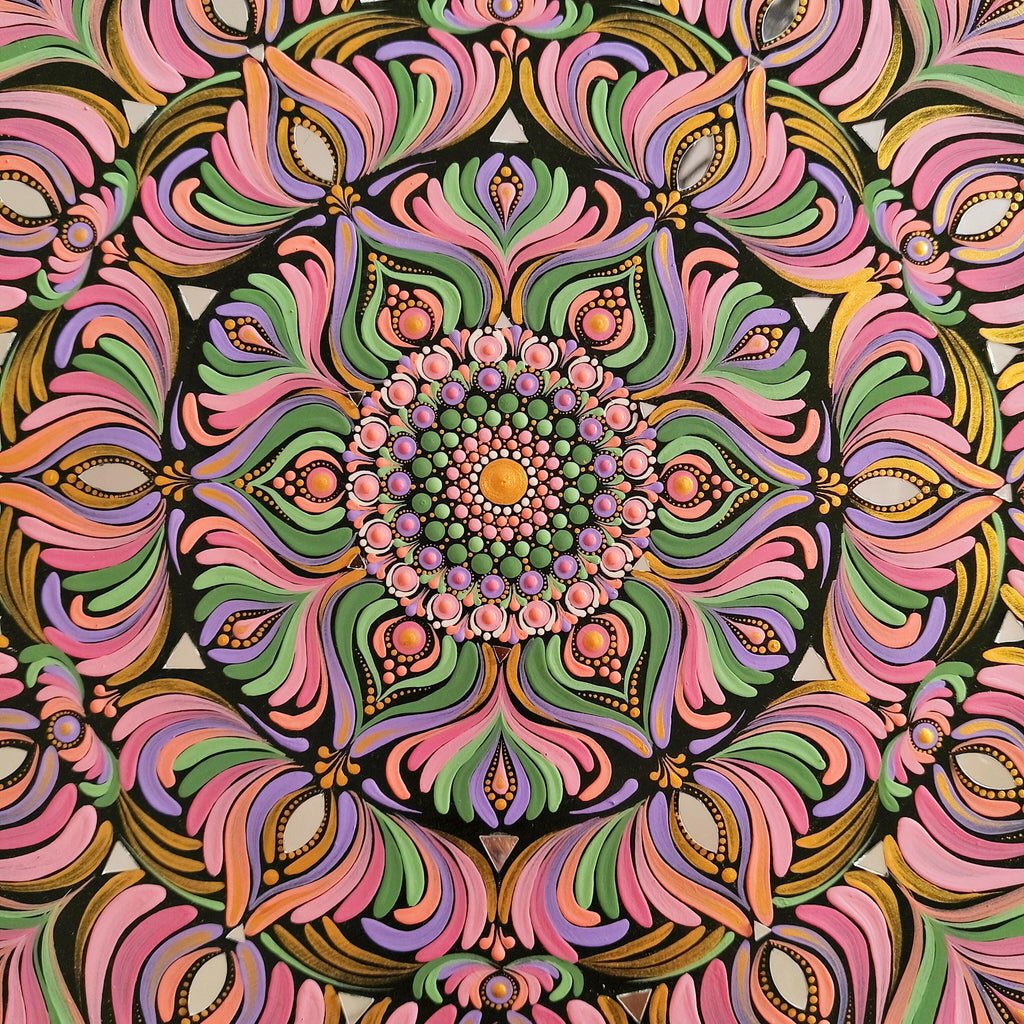 Original Hand-painted Dot Art Mandala Painting – | Wall Art | wall painting