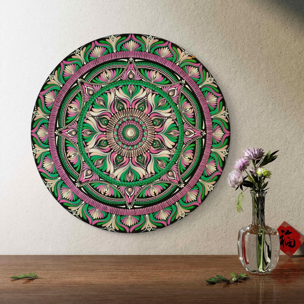 Original Hand-painted Dot Art Mandala Painting | Wall Painting | 20" Hand-Painted  | Wall art |