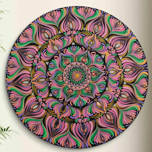 Original Hand-painted Dot Art Mandala Painting – | Wall Art | wall painting