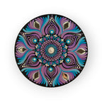 Original Hand-painted Dot Mandala Painting | 8-Inch Boho Decor