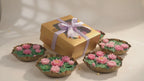 Lotus Pond golden Candle with Pearl 5 inch l Embellishment, Festive Home Decor, Unique Indian festival gift.