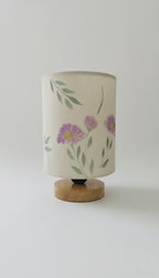 Hand-Painted Table Lamp Shade | Artisan Floral Desk Lamp