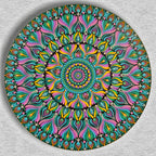 Original Hand-painted Dot Art Mandala Painting – wall art , home decor personalized gift for her, mandala art , indian wall art